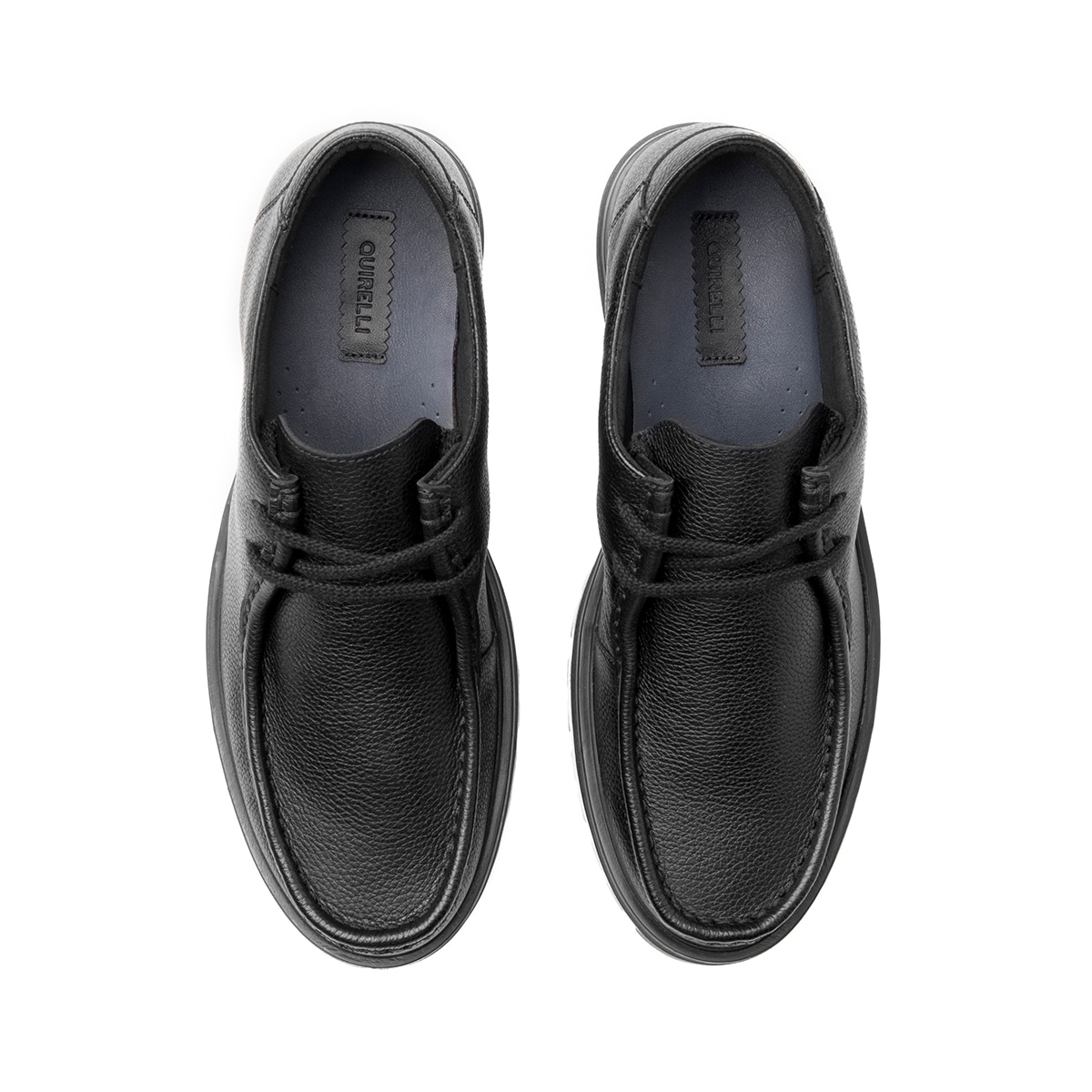 Derby Casual Quirelli para Hombre Estilo 705805 Negro