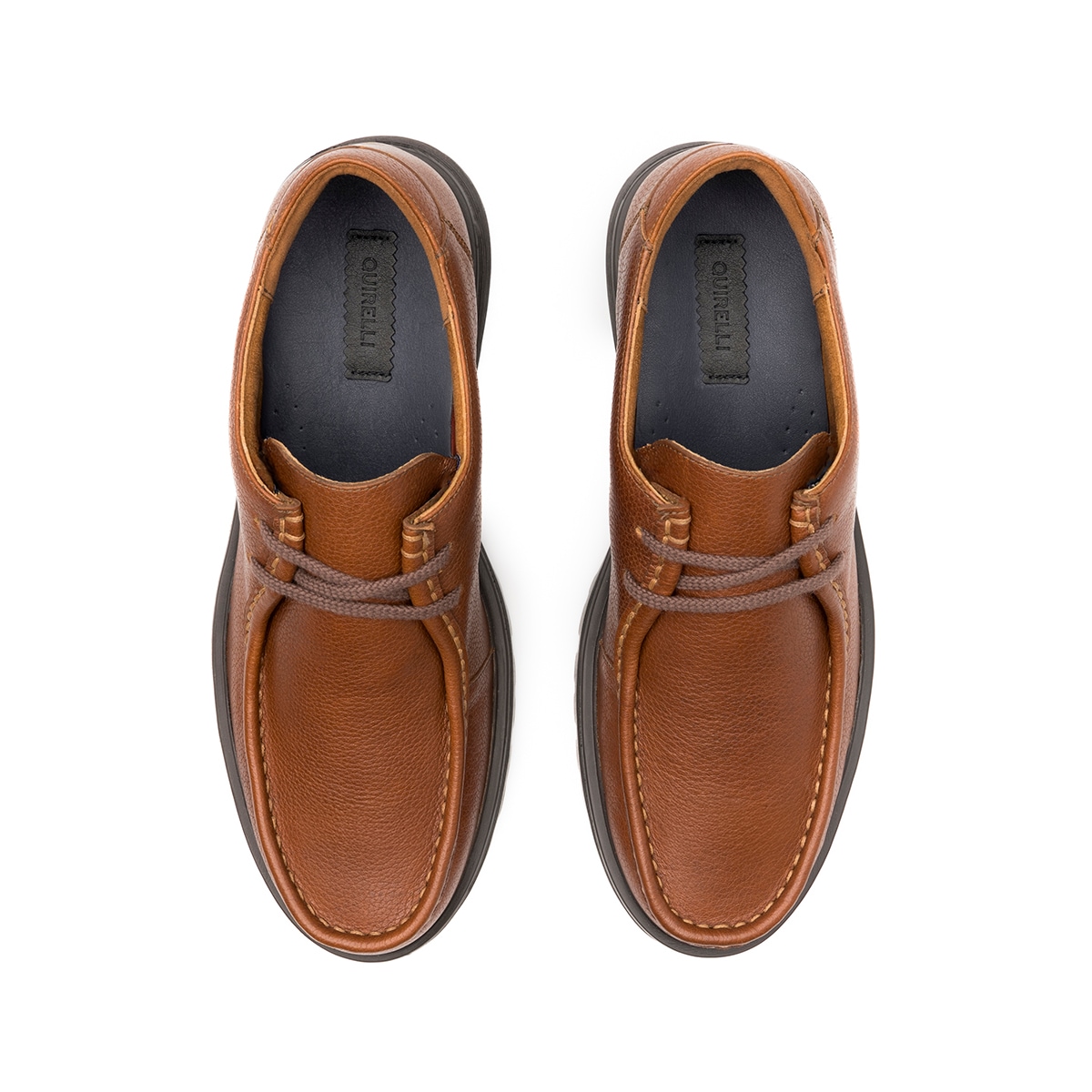 Derby Casual Quirelli para Hombre Estilo 705805 Tan