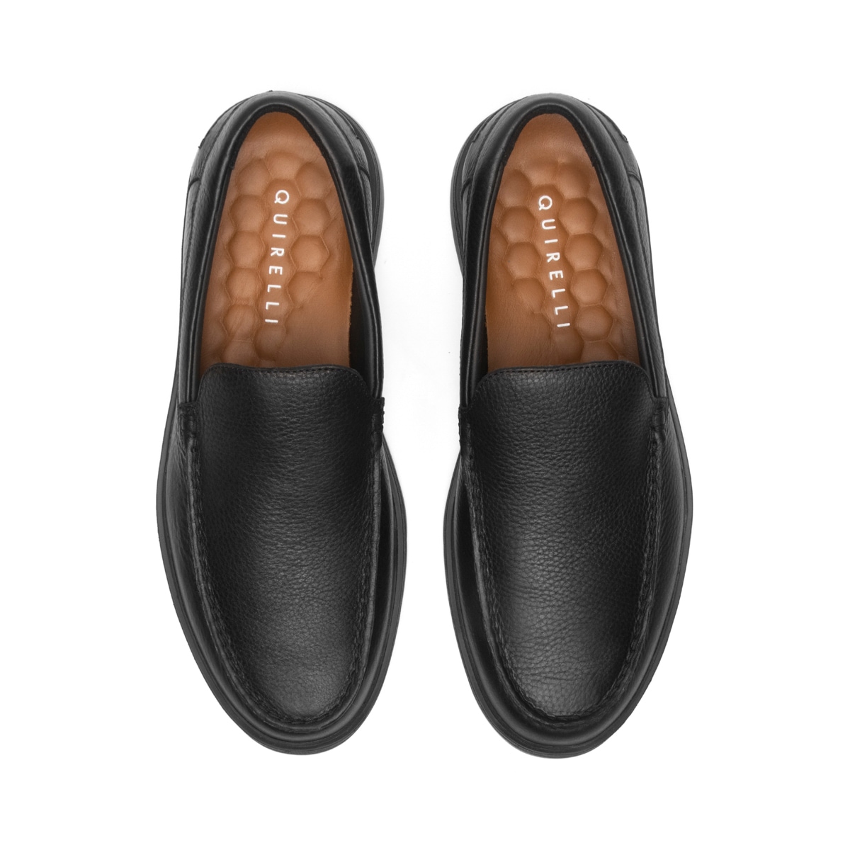Slip On Quirelli para Hombre con Plantilla Biomotion Estilo 706302 Negro