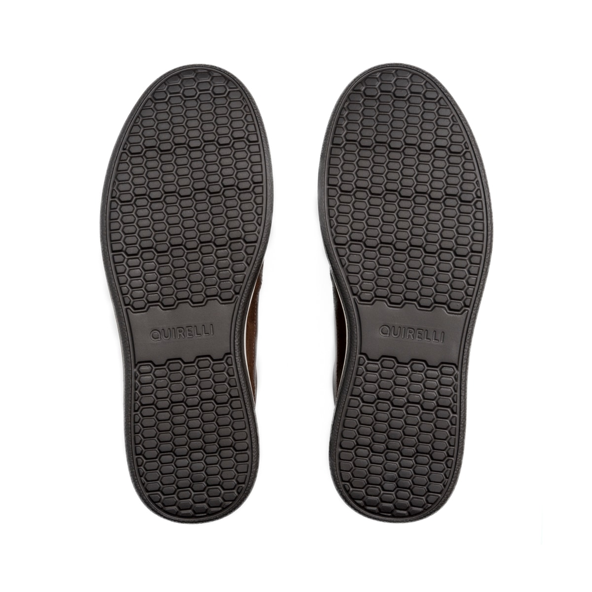 Sneaker Casual Quirelli para Hombre con Plantilla Hexafoam Estilo 706503 Chocolate
