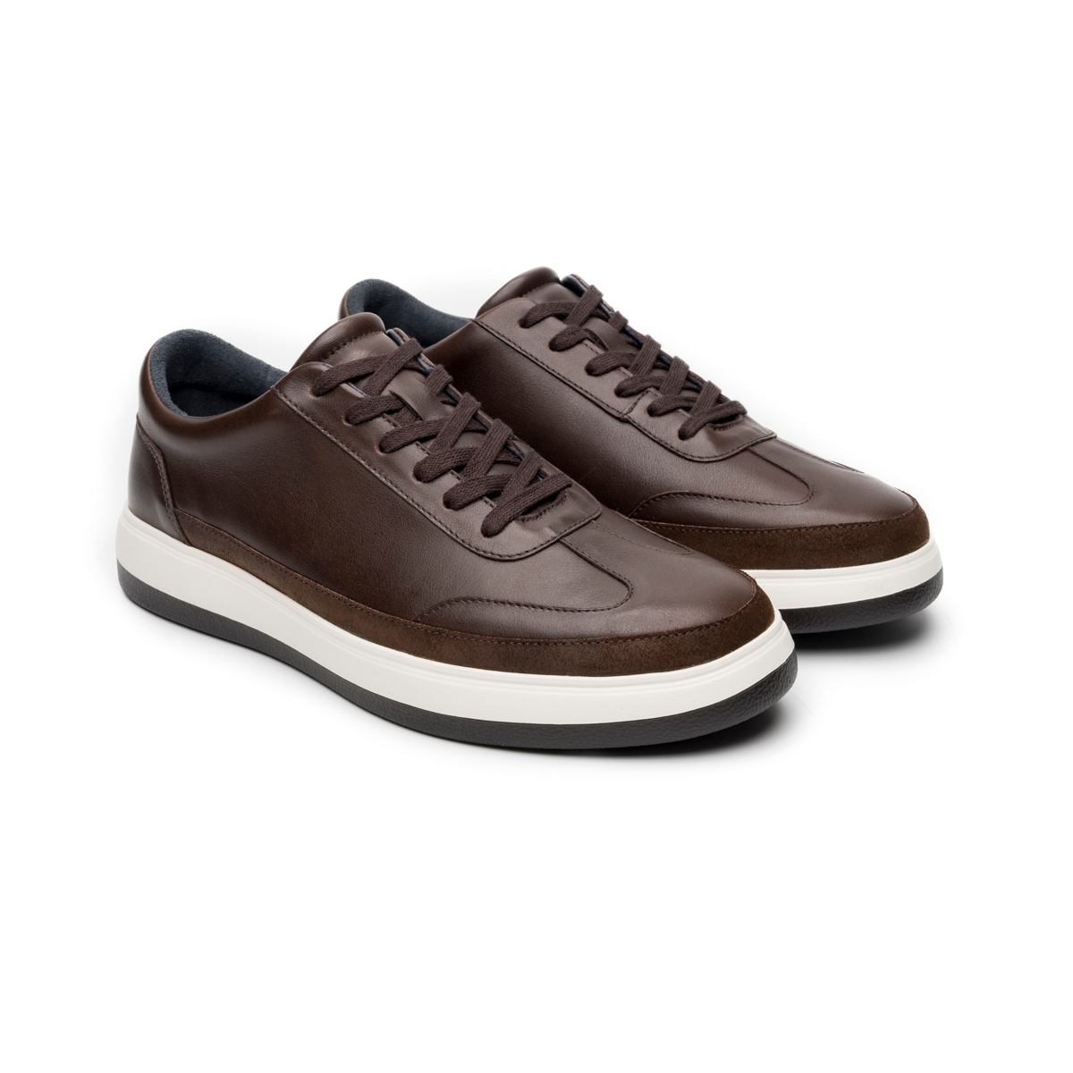 Sneaker Casual Quirelli para Hombre con Plantilla Hexafoam Estilo 706503 Chocolate