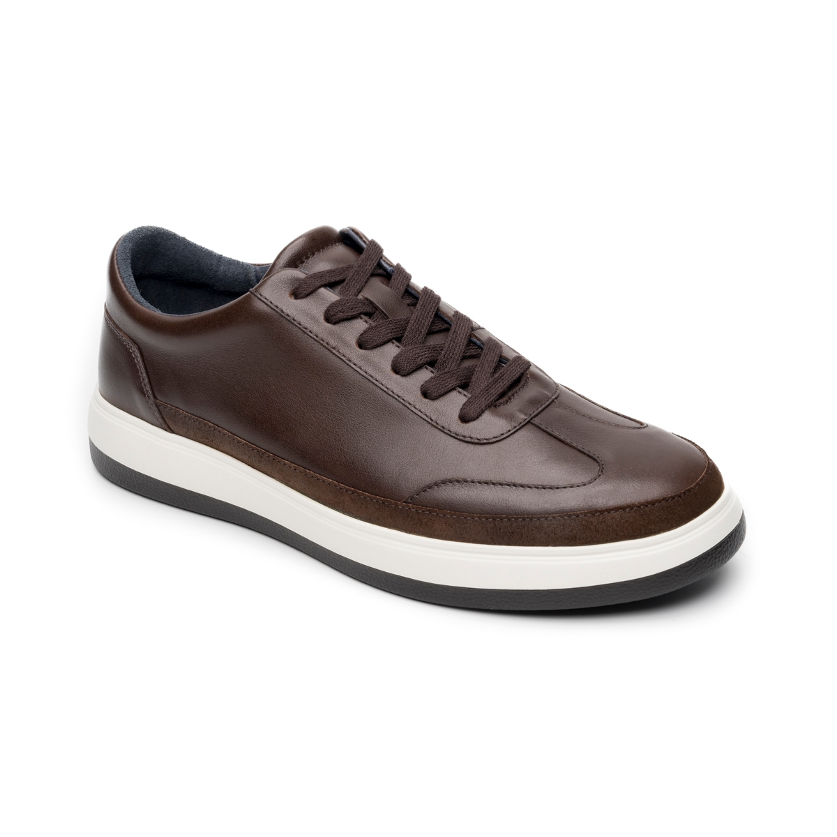 Sneaker Casual Quirelli para Hombre con Plantilla Hexafoam Estilo 706503 Chocolate