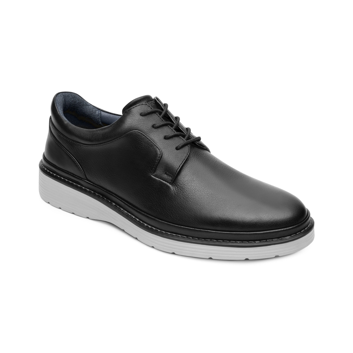 Derby Casual Quirelli para Hombre con California Auténtico Estilo 706601 Negro