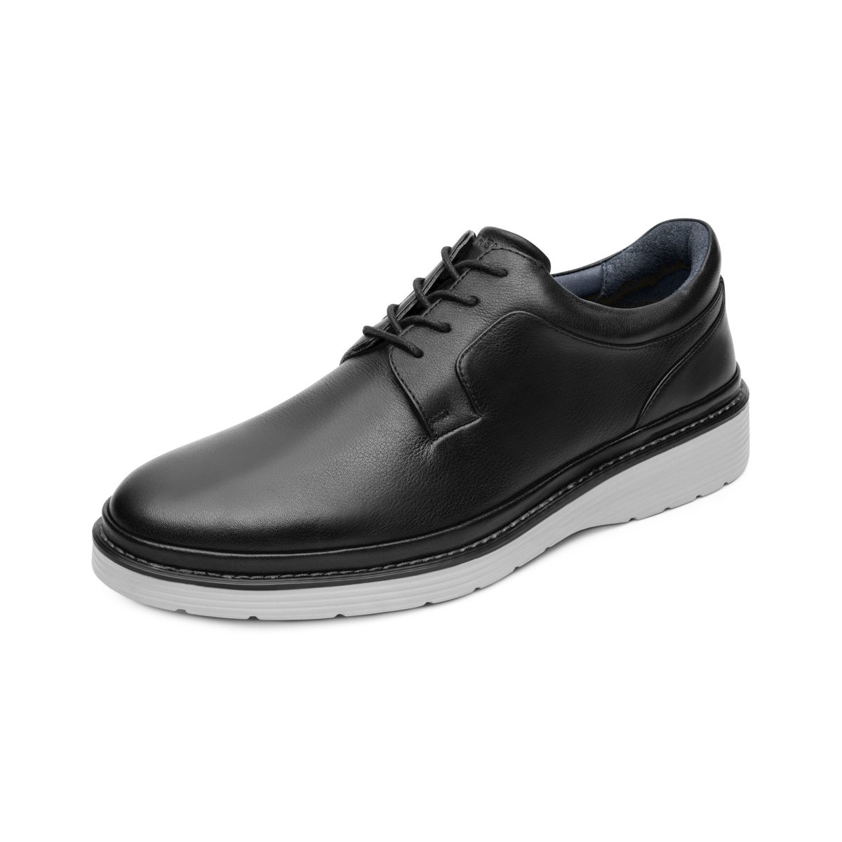 Derby Casual Quirelli para Hombre con California Auténtico Estilo 706601 Negro