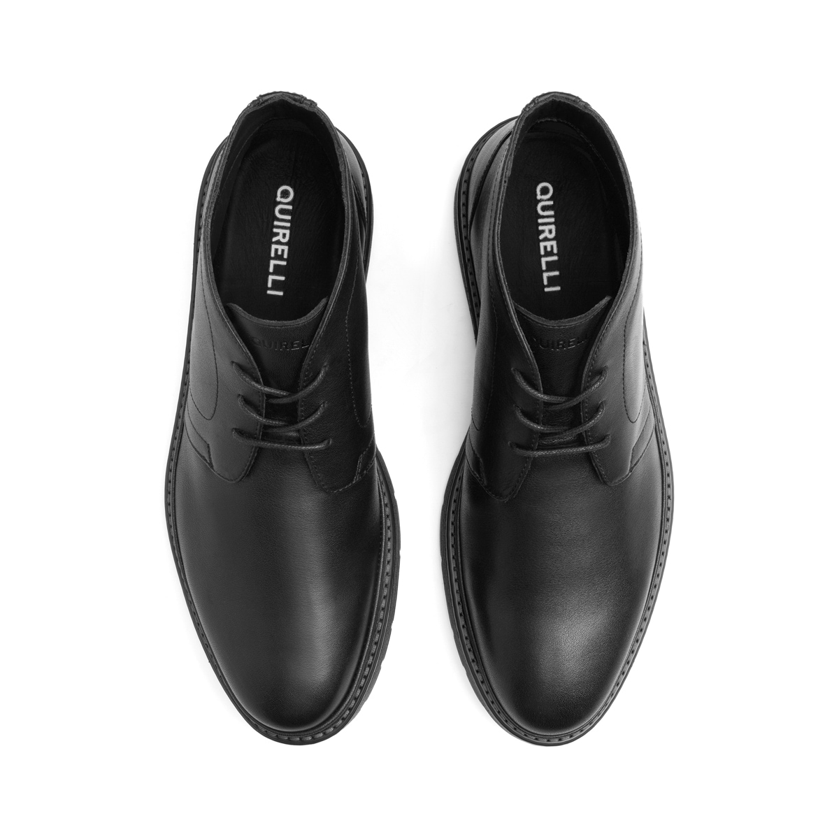 Botín Chuka Quirelli para Hombre con California Auténtico Estilo 706606 Negro