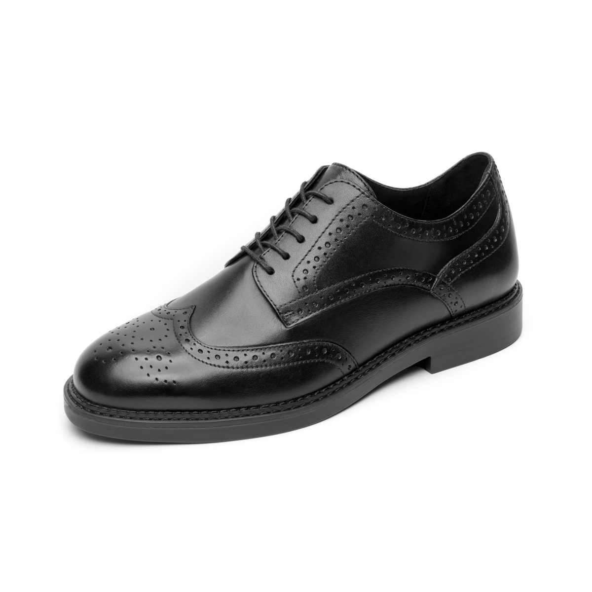 Derby Semivestir Quirelli para Hombre 100 % Piel Estilo 707202 Negro