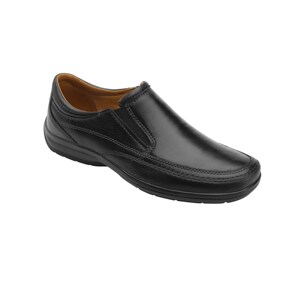 Zapato Casual Para Oficina Flexi Con Elásticos Para Hombre - Estilo 71602 Negro