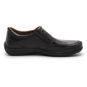 Zapato Casual Para Oficina Flexi Con Velcro Para Hombre - Estilo 71601 Negro