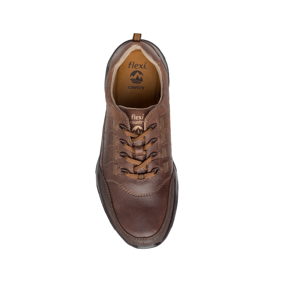 Zapato Flexi Country Para Outdoor Flexi Country Con Sistema De Mejor Agarre Para Hombre - Estilo 77805 Chocolate