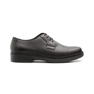 Zapato Casual Para Oficina Quirelli Con Corte Acojinado  Para Hombre - Estilo 85101 Negro