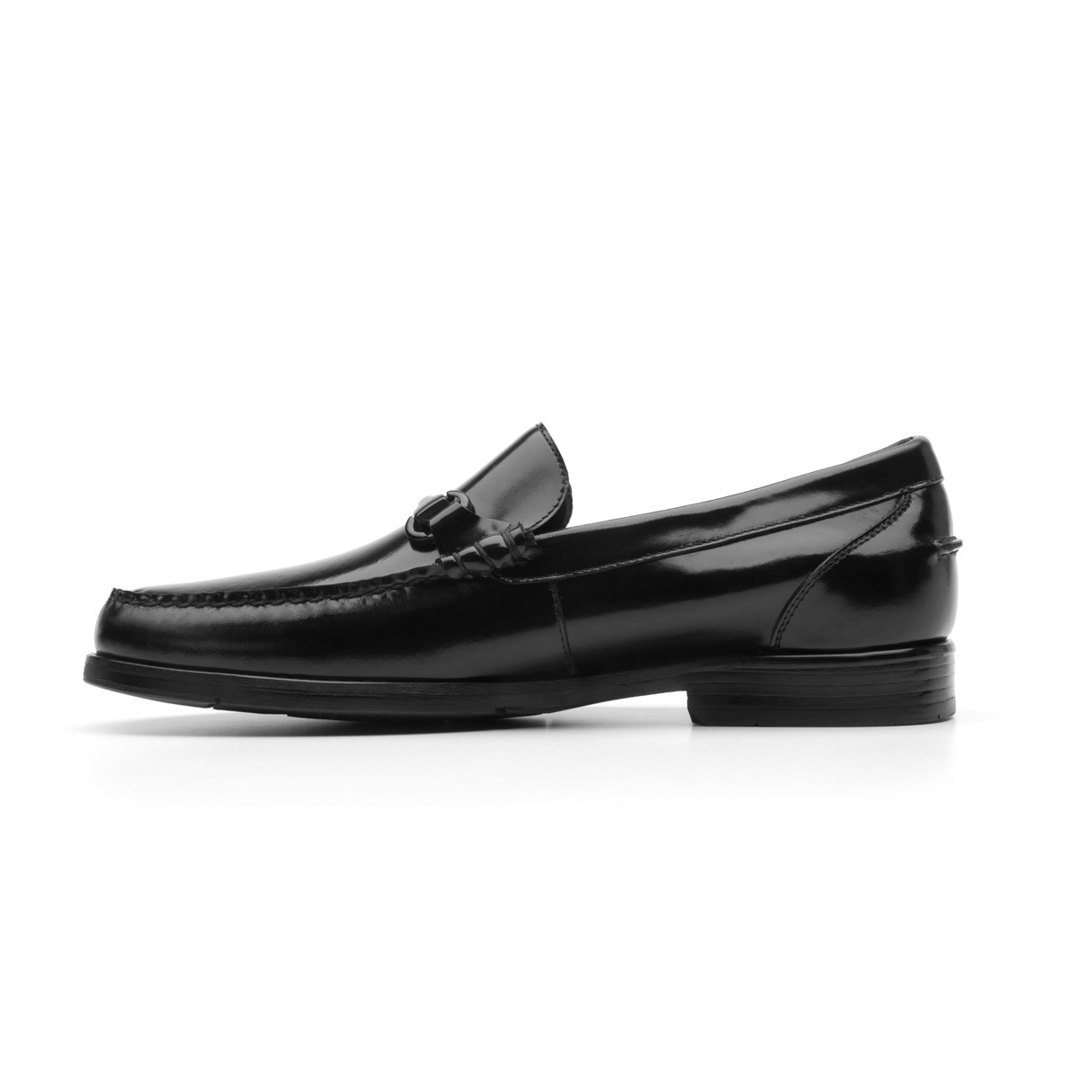 Mocasín Clásico De Vestir Quirelli Con Adorno De Bordo Clásico Para Hombre - Estilo 87903 Negro