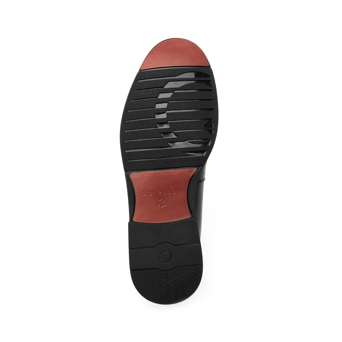 Mocasín Con Antifaz Quirelli para Hombre con Construcción Guante Estilo 87904 Negro