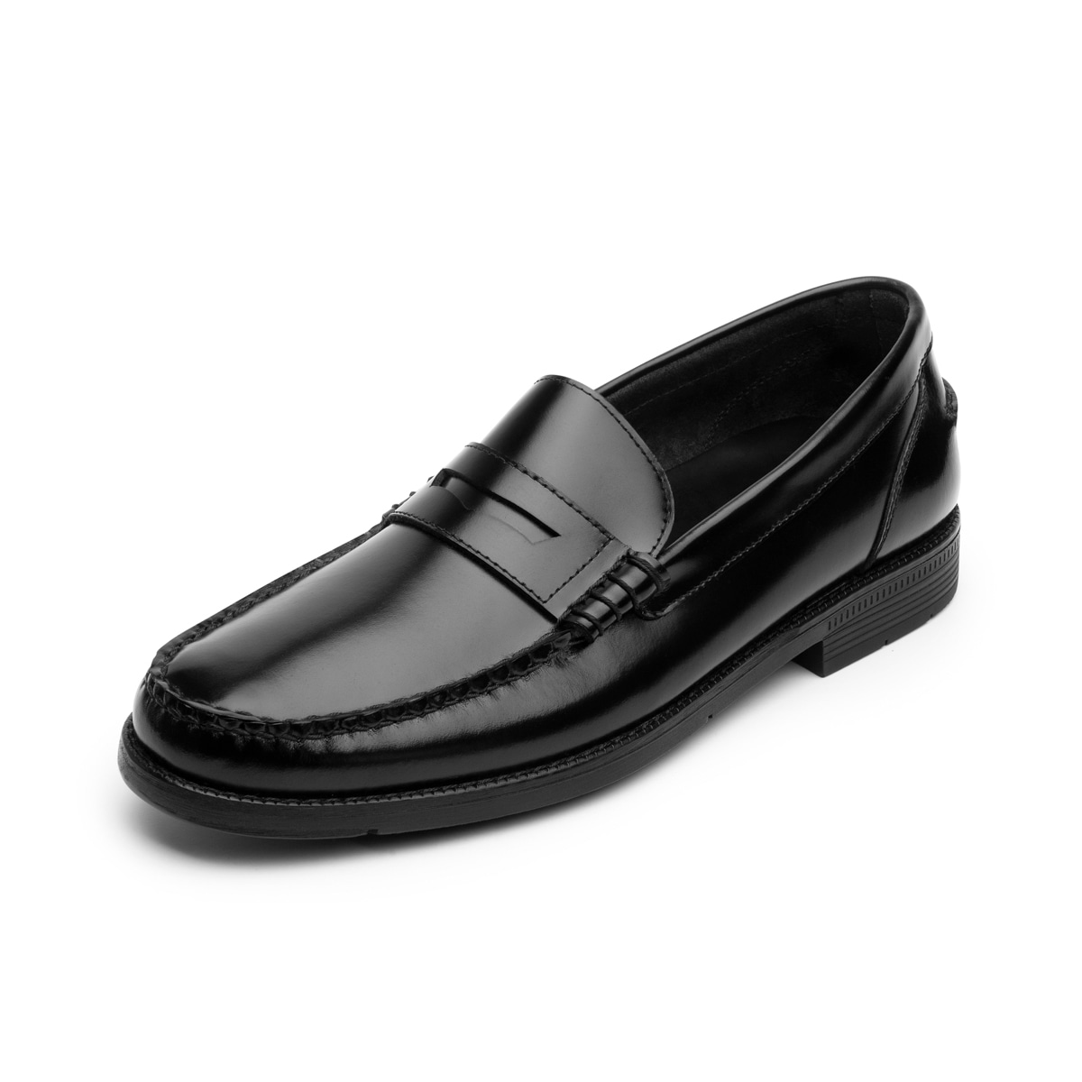 Mocasín Con Antifaz Quirelli para Hombre con Construcción Guante Estilo 87904 Negro