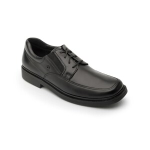 Zapato Casual Para Oficina Quirelli Con Corte Acojinado  Para Hombre - Estilo 88402 Negro
