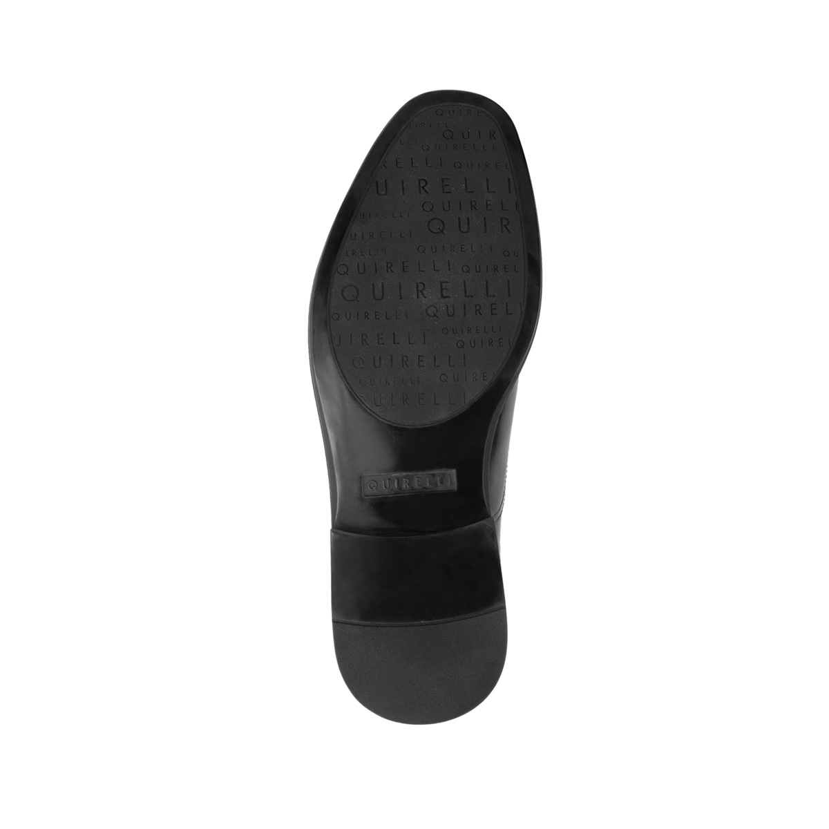 Zapato Oxford Quirelli Con Brillo Natural Para Hombre - Estilo 88502 Negro