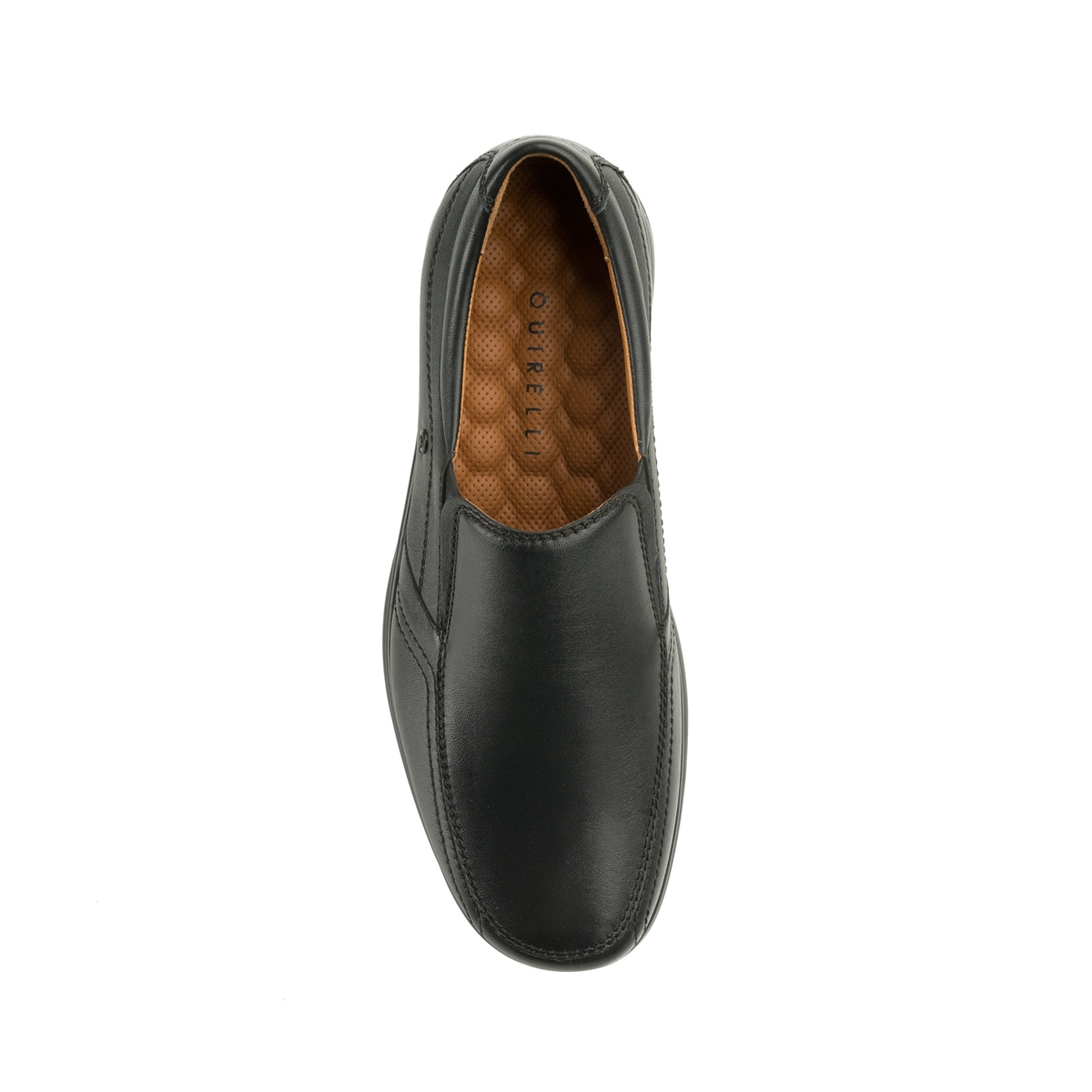 Mocasín Casual Quirelli Con Pespuntes Decorativos Para Hombre - Estilo 88702 Negro