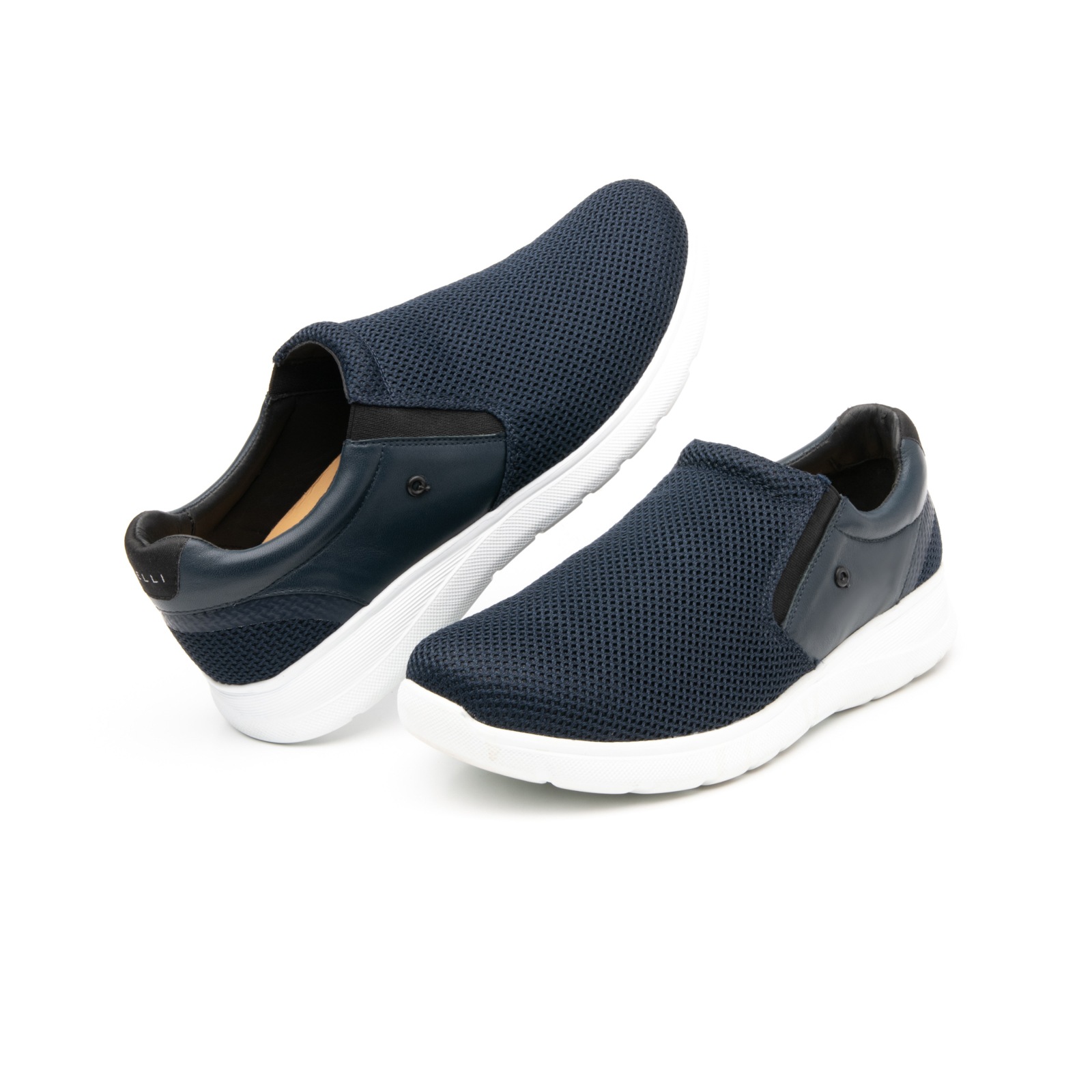 Sneaker Casual Sport Quirelli Con Suela Extra Ligera Para Hombre - Estilo 89204 Azul