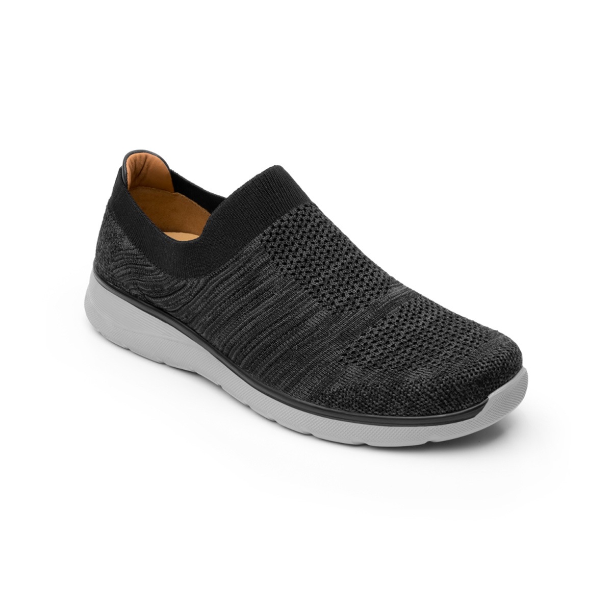 Sneaker Casual Sport Quirelli Con Más Espacio Para Hombre - Estilo 89208 Negro
