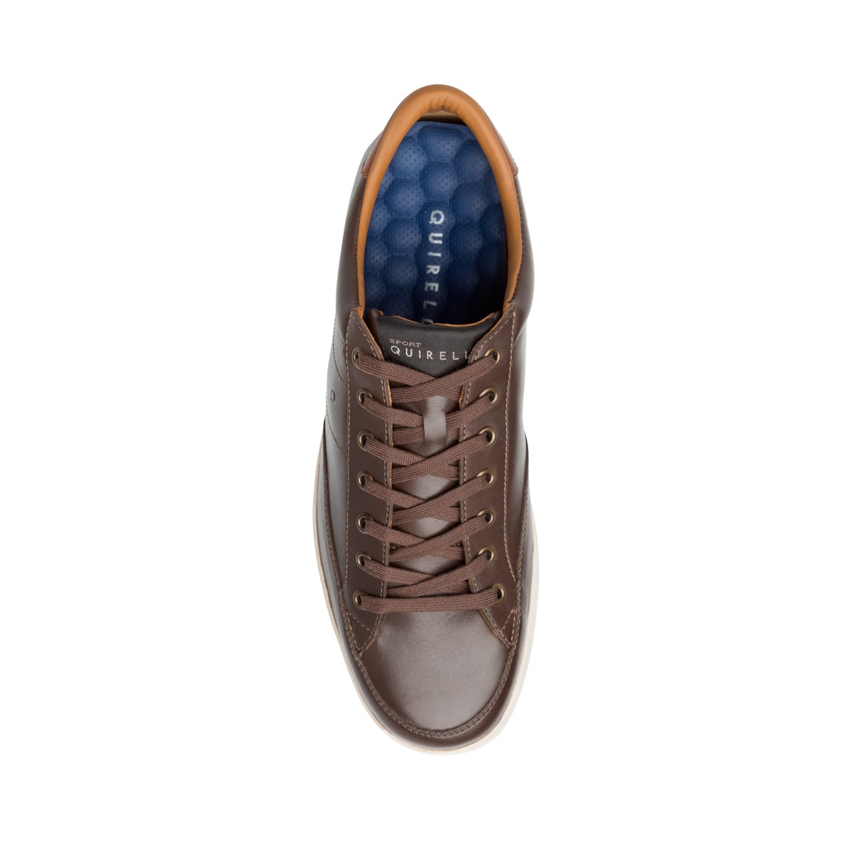 Sneaker Casual Sport Quirelli Con Plantilla Hexafoam Para Hombre - Estilo 89403 Chocolate