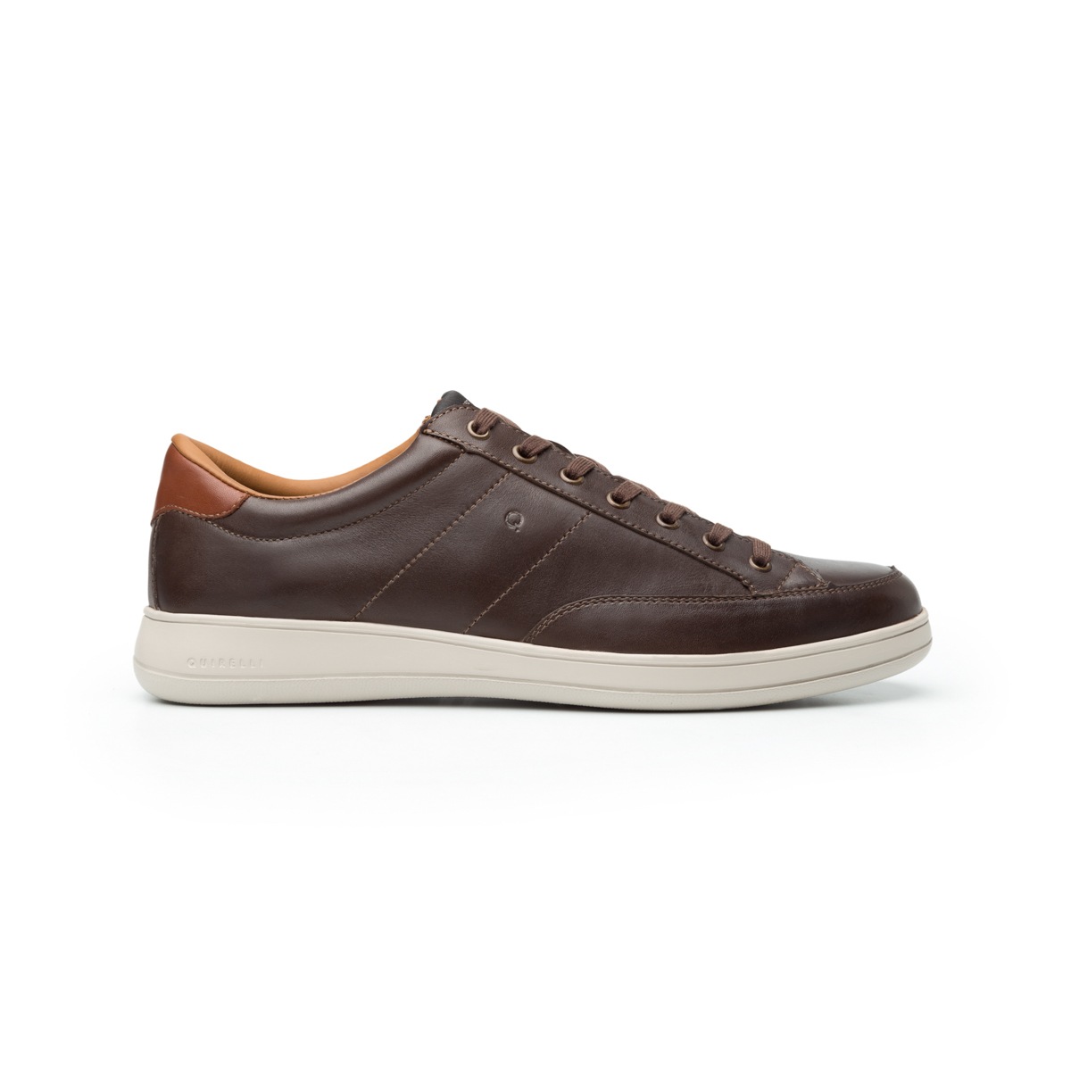 Sneaker Casual Sport Quirelli Con Plantilla Hexafoam Para Hombre - Estilo 89403 Chocolate