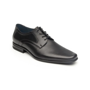 Zapato De Vestir Para Oficina Flexi Con Puntera Afilada Para Hombre - Estilo 90701 Negro Zapato De Vestir Para Oficina Flexi Con Puntera Afilada Para Hombre - Estilo 90701 Negro