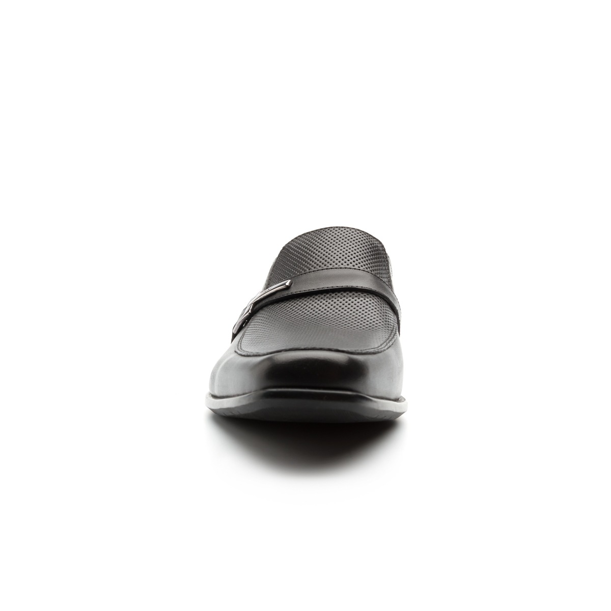 Mocasín De Vestir Para Oficina Flexi Con Puntera Afilada Para Hombre - Estilo 90704 Negro
