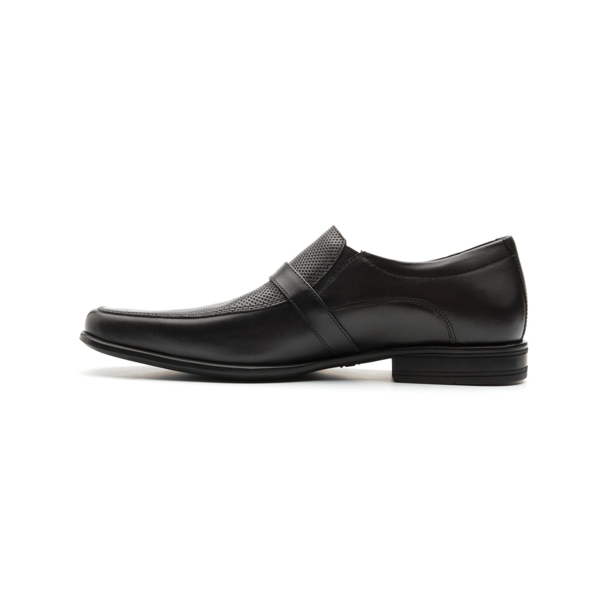 Mocasín De Vestir Para Oficina Flexi Con Puntera Afilada Para Hombre - Estilo 90704 Negro