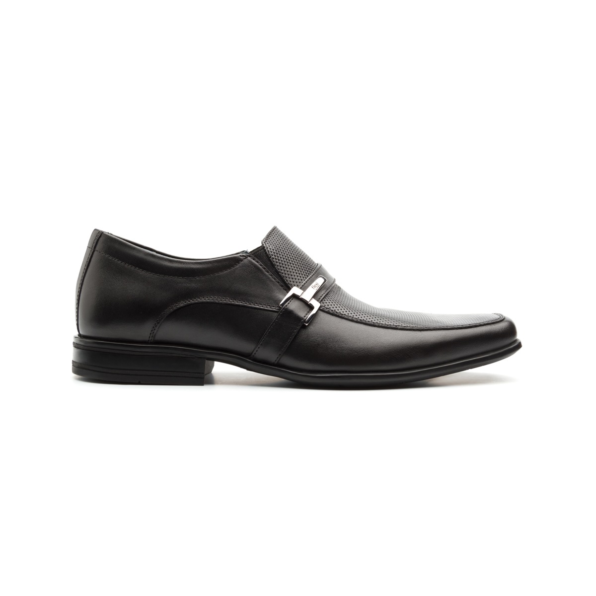 Mocasín De Vestir Para Oficina Flexi Con Puntera Afilada Para Hombre - Estilo 90704 Negro