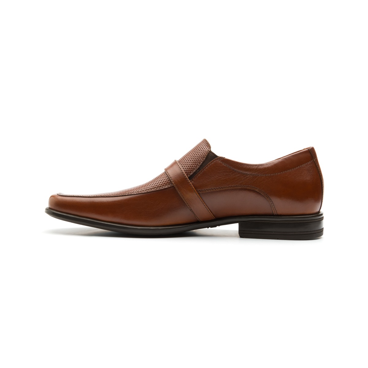 Mocasín De Vestir Para Oficina Flexi Con Puntera Afilada Para Hombre - Estilo 90704 Tan