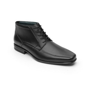 Botín De Vestir Flexi Con Puntera Afilada Para Hombre - Estilo 90709 Negro Botín De Vestir Flexi Con Puntera Afilada Para Hombre - Estilo 90709 Negro