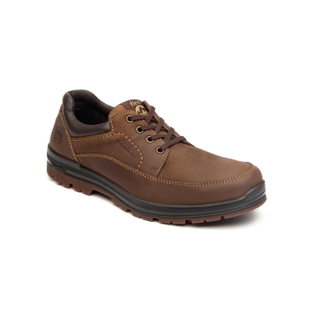 Zapato Para Outdoor Flexi Country Con Sistema De Mejor Agarre Para Hombre - Estilo 92103 Dark Brown