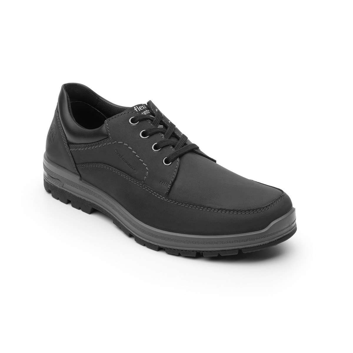 Zapato Para Outdoor Flexi Country Con Sistema De Mejor Agarre Para Hombre - Estilo 92103 Negro