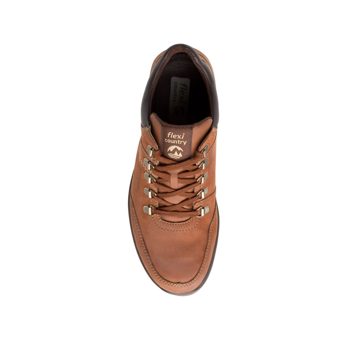 Zapato Flexi Country Para Outdoor Flexi Country Con Sistema De Mejor Agarre Para Hombre - Estilo 92107 Ladrillo