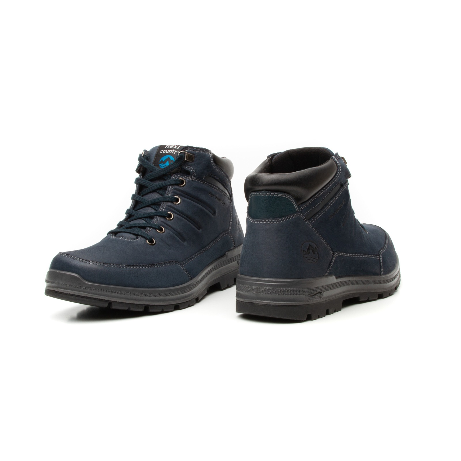 Botín Outdoor Flexi Country para Hombre con Sistema De Mejor Agarre Estilo 92110 Azul