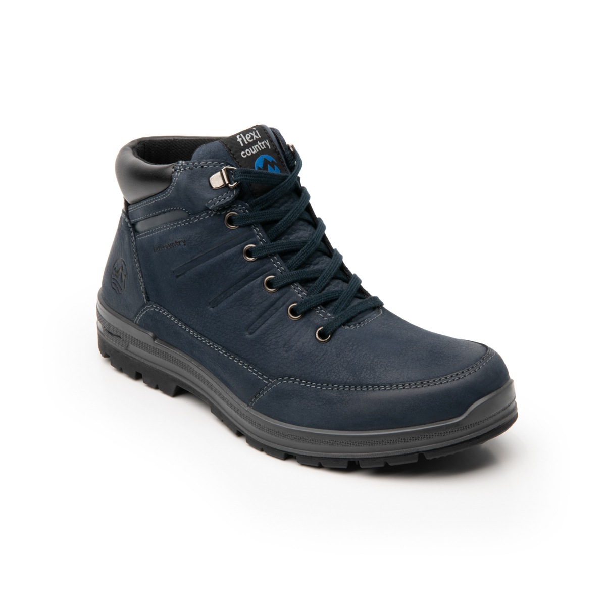Botín Outdoor Flexi Country para Hombre con Sistema De Mejor Agarre Estilo 92110 Azul