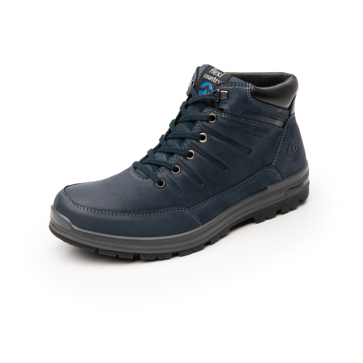 Botín Outdoor Flexi Country para Hombre con Sistema De Mejor Agarre Estilo 92110 Azul