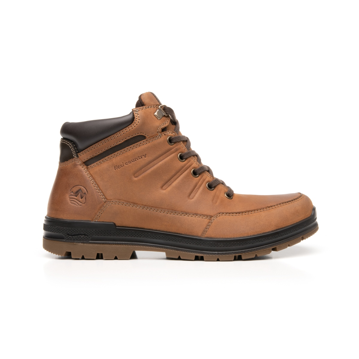Botín Outdoor Flexi Country para Hombre con Sistema De Mejor Agarre Estilo 92110 Ocre