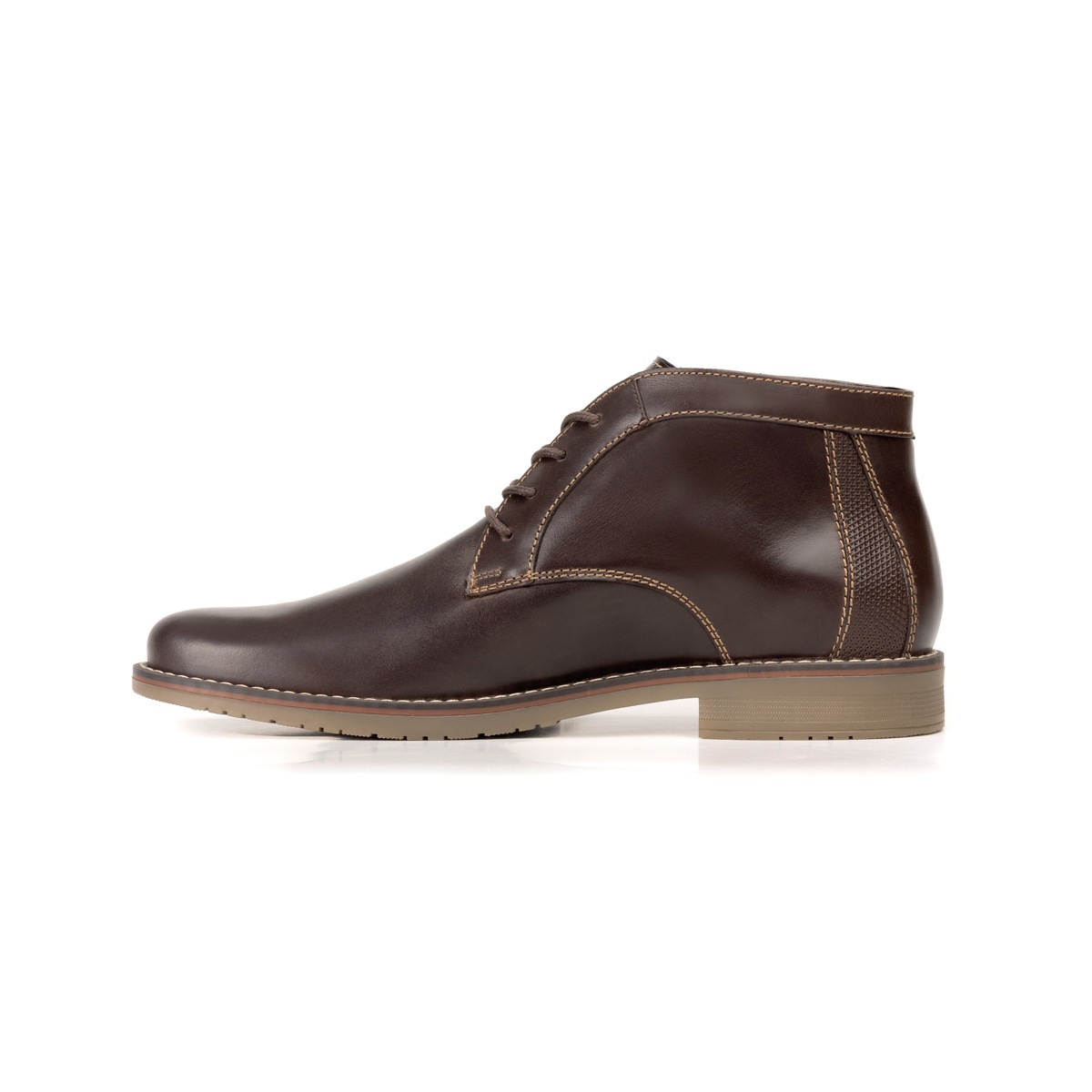 Botín Casual Flexi Con Suela Tricolor Para Hombre - Estilo 92404 Chocolate