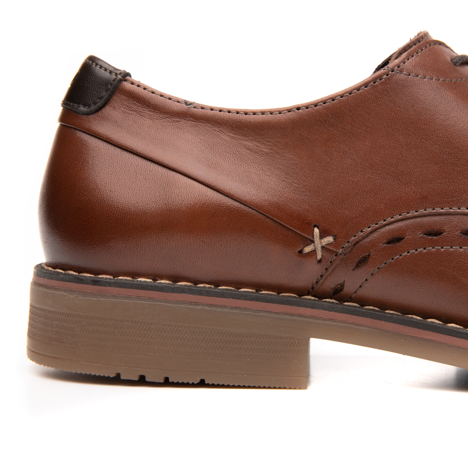 Zapato Casual Urbano Flexi Con Puntera Bostoniana Para Hombre - Estilo 92410 Tan