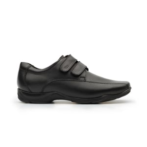 Zapato Casual Escolar Flexi Con Doble Velcro Para Niño - Estilo 93512 Negro