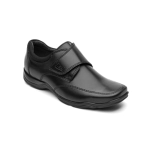 Zapato Casual Escolar Flexi Con Velcro Central Para Niño - Estilo 93519 Negro