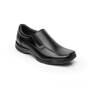 Zapato Escolar Tipo Mocasín Flexi para Niño Estilo 93527 Negro