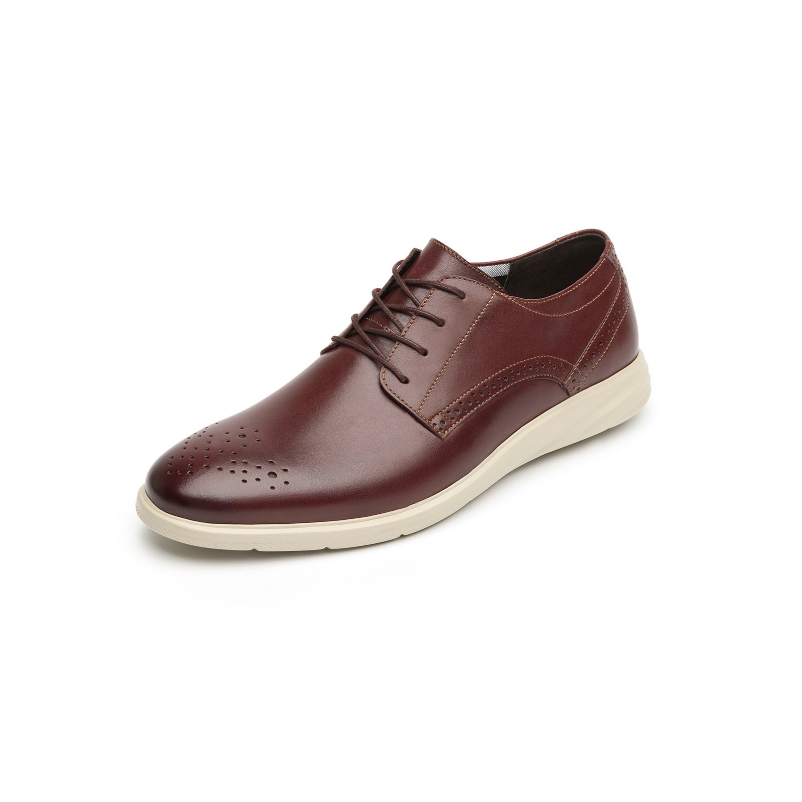 Zapato Casual Flexi Con Suela Extra Ligera Para Hombre - Estilo 95601 Cafe