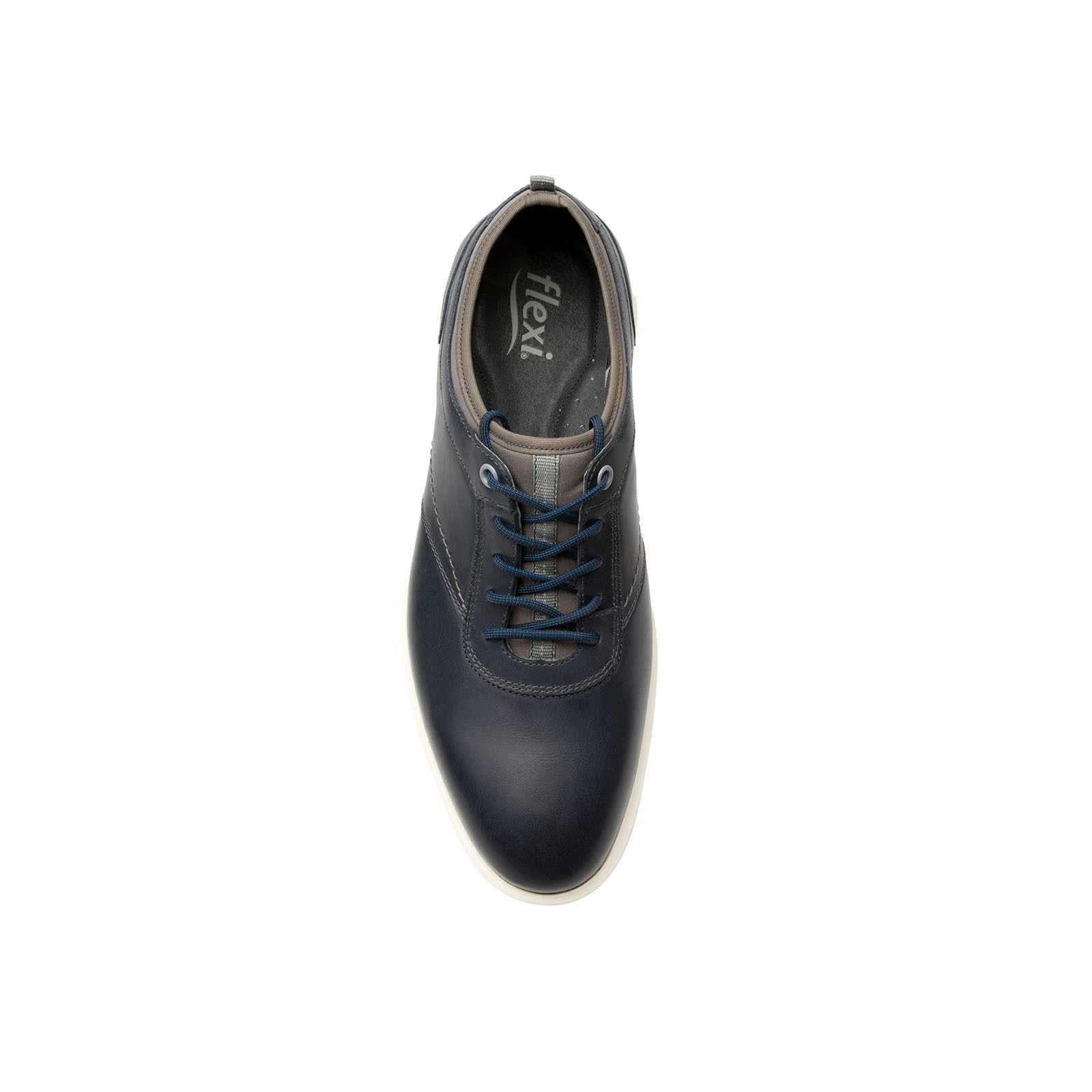Zapato Casual Flexi Con Suela Extra Ligera Para Hombre - Estilo 95603 Azul