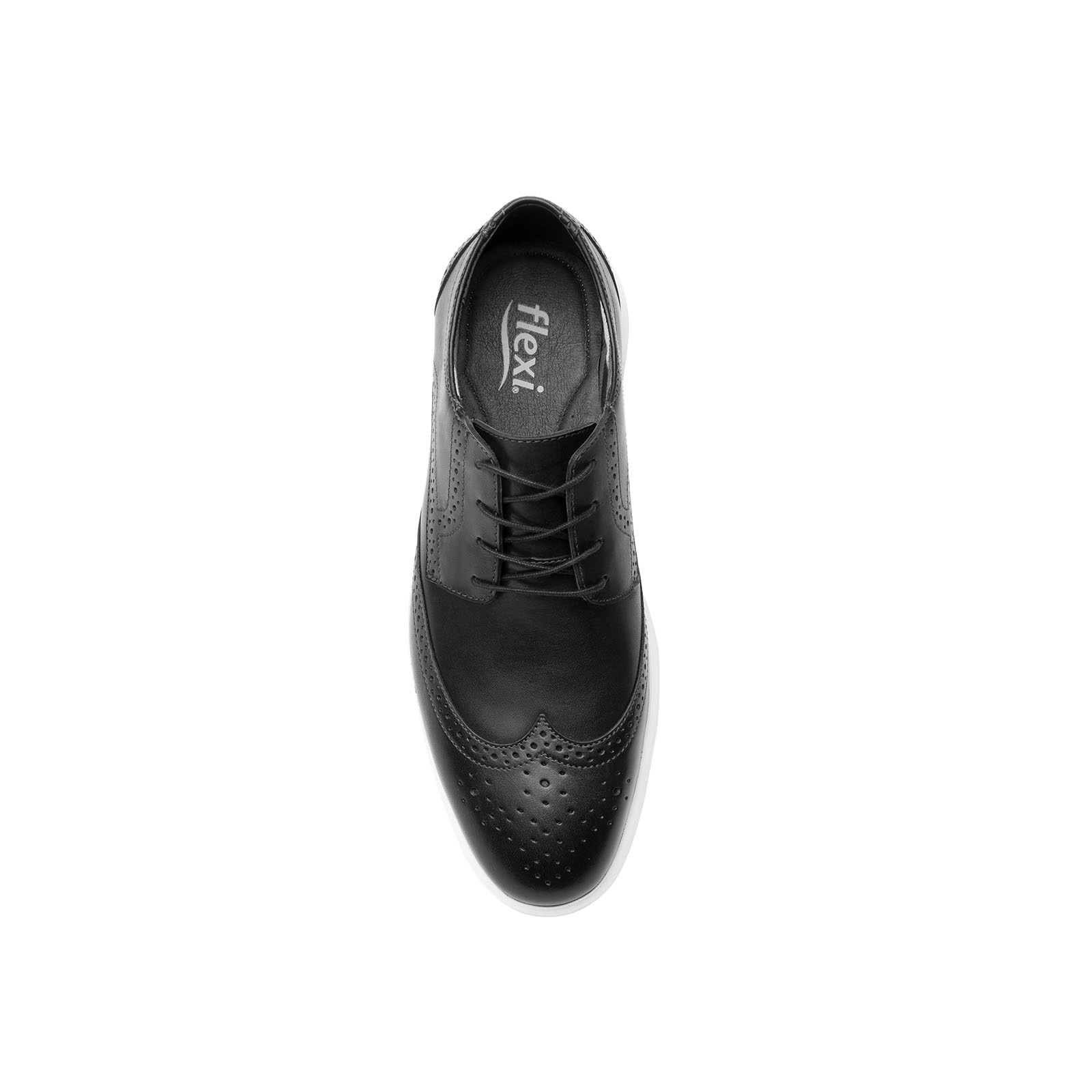 Zapato Casual Flexi Con Suela Extra Ligera Para Hombre - Estilo 95605 Negro