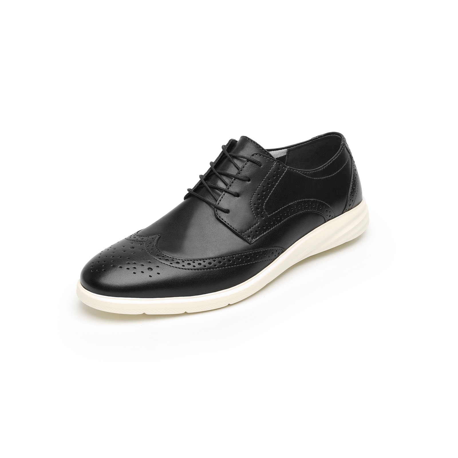 Zapato Casual Flexi Con Suela Extra Ligera Para Hombre - Estilo 95605 Negro