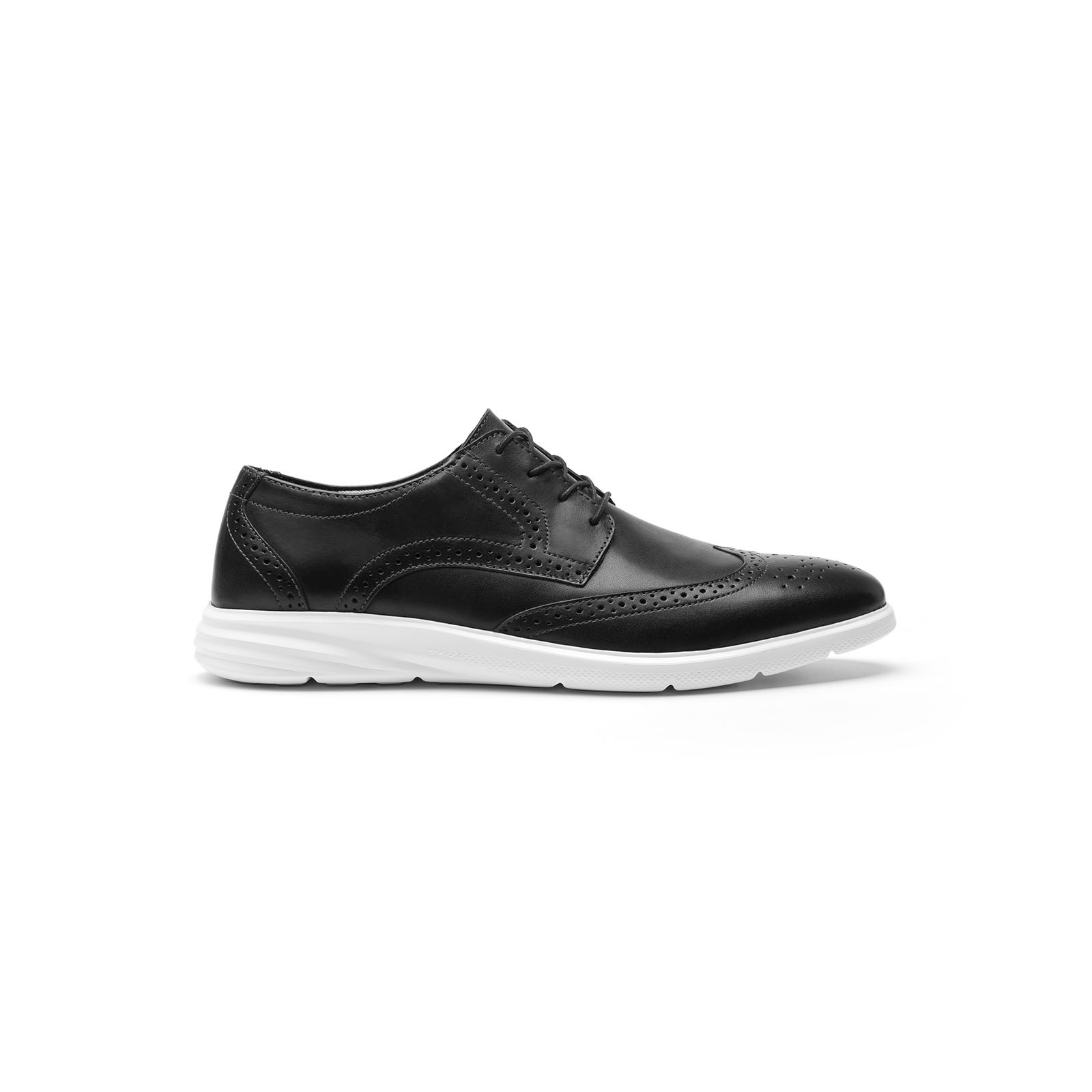 Zapato Casual Flexi Con Suela Extra Ligera Para Hombre - Estilo 95605 Negro