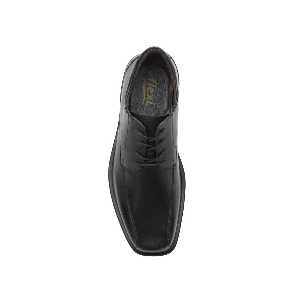 Zapato De Vestir Para Oficina Flexi Con Puntera Cuadrada Para Hombre - Estilo 96305 Negro