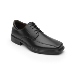 Zapato De Vestir Para Oficina Flexi Con Puntera Cuadrada Para Hombre - Estilo 96305 Negro