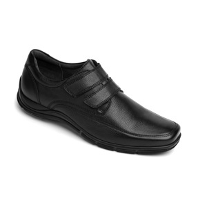 Zapato Casual Para Oficina Flexi Con Doble Velcro Para Hombre - Estilo 97903 Negro Zapato Casual Para Oficina Flexi Con Doble Velcro Para Hombre - Estilo 97903 Negro